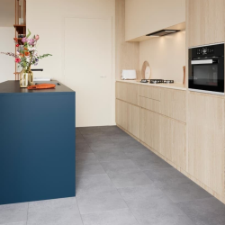 Zenn 30 Fuji Revêtement de sol en vinyle clipsable et coussin insonorisant intégré, gris, 2,51 m2 (60002216)