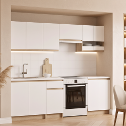 Katarina LUX Cuisine complète à assembler 2,4 m (KSETKATARINAO)