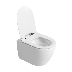 Rapid SL pack WC bâti-support + WC suspendu Ceramia PixL + abattant SoftClose + set d'isolation + plaque chrome (GRCEPXWT01-FR)