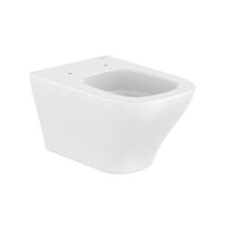 Optica WC suspendu sans bride en céramique Vortex, fixations invisibles, vendu sans abattant, blanc (A346V13000)