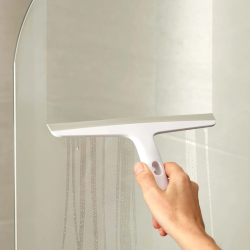 EasyStore™ raclette de douche avec support, gris clair (70560)