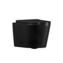 Duofix pack WC bâti-support + WC suspendu sans bride Ceramia avec abattant SoftClose + plaque (GEBCE14BMT02-FR)