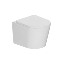  Tornado Rimless abattant SoftClose pour cuvette CE142010, blanc brillant (CCE142SC)