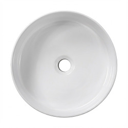 PixL 36 x 36 x 12 cm vasque à poser Infinitio, sans trop-plein, blanc (CEPX3636)