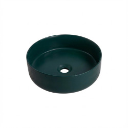 PixL 36 x 36 x 12 cm vasque à poser Infinitio, sans trop-plein, vert (CEPX3636GEM)