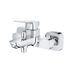 Dice mitigeur de baignoire mural à levier 150 mm, sans ensemble de douche, chrome brillant (1018720000)