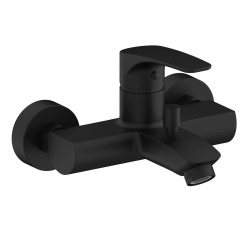 Project mitigeur baignoire mural 150 mm, à levier, sans set de douche, noir mat (SATBSPRO222C)