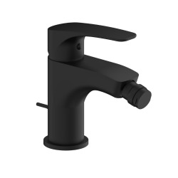 Project mitigeur bidet à levier, avec vidage, noir mat (SATBSPRO235C)