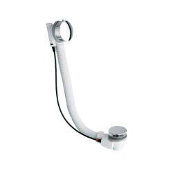 Eurowa 170x70x39 cm baignoire rectangulaire 178 L en acier émaillé + pieds + vidage + siphon, blanc alpin (KW312-SETP6)