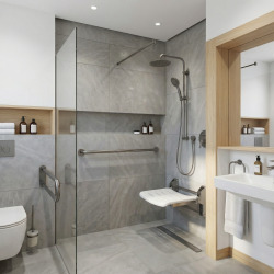 Madlo rovné 400 mm, nerez