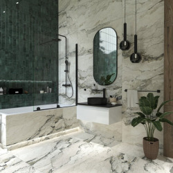 set mitigeur lavabo XL + mitigeur cuisine avec douchette extractible 2 jets, noir mat (SATBSBW285C)