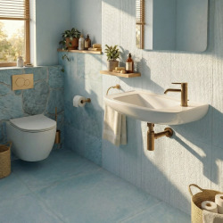 EUROVIT Lave-mains 125 x 500 x 235 mm, blanc (R421901)