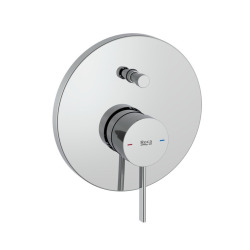 Ona mitigeur bain/douche à levier, 2 sorties, encastré, sans corps encastré, chrome (A5A0B9EC00)