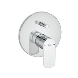 Cala mitigeur bain/douche à encastrer, à levier, sans ensemble de douche, noir mat (A5A066ENB0)