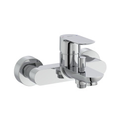 Cala mitigeur bain/douche mural à levier, sans ensemble de douche, chrome (A5A026EC00)