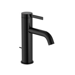 Ona mitigeur de lavabo à levier technologie ColdStart, avec vidage, noir mat (A5A309ENB0)