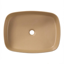 PixL 49,5 x 37 x 13,5 cm vasque à poser Infinitio, sans trop-plein, gris (CEPX4937GRM)