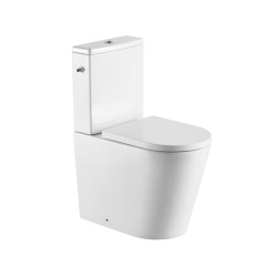 Cuvette seule à poser sans bride, vendue sans abattant, blanc (NDSATBRE031RREXVPB)