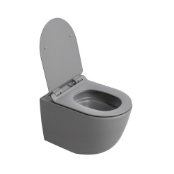 Delta pack WC bâti-support Duofix 112 cm + WC suspendu sans bride Ceramia avec abattant SotClose + plaque (GEBCE14WT02FR-VP)