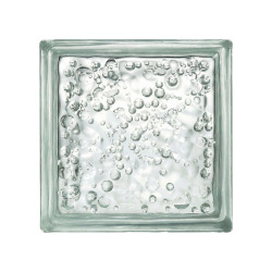 Luxfera brique de verre clair 19x19x8 cm, brillant (1908P)