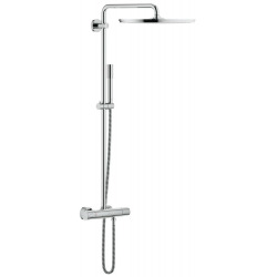 Grohe Rainshower System 400 Colonne de douche thermostatique avec douche de tête XXL (27174001)
